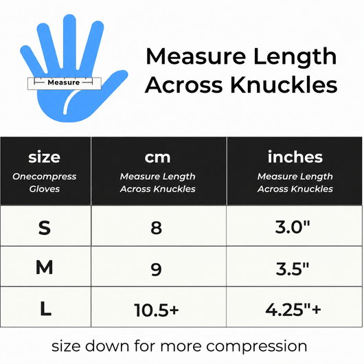 Bamboo Compression Gloves